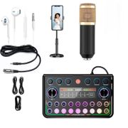 Combo Mic BM900 Và Soundcard P99 Thu Âm – Giải Pháp Livestream Hát Karaoke Podcast Giá Tốt