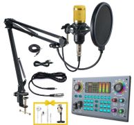 Combo mic thu âm Bm900 với Soundcard C100 kết hợp hoàn hoản tặng kèm quà hấp dẫn