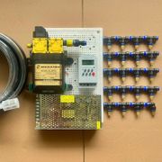 Combo phun sương tưới cây 20 béc 1 hướng đầu đồng hẹn giờ tưới