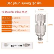 Béc phun sương cao áp số 3 TW3010 inox 2 tầng