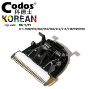 Lưỡi tông đơ Codos sử dụng cho các mẫu T6 đến T9 và T6 T8 T9 CHC 968 đến 919