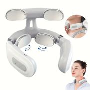 Máy Massage Đốt Sống Cổ 4D với 4 Đầu Massage 12 Mức Điều Chỉnh