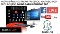 Hướng dẫn livestream facebook trên máy tính (PC) bằng sound card icon upod pro