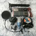 Combo Mic thu âm AT-249 và Soundcard K300