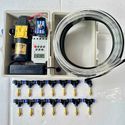 Combo phun sương tưới cây tự động 15 béc có tủ điện dùng timer ( tủ điên  van từ timer)