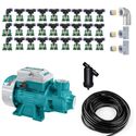 Bộ phun sương tưới lan 30 béc phun 4 hướng bơm 370w