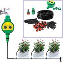 Bộ kít tưới nhỏ giọt tự động 20 đầu đầy đủ phụ kiện có van nước hẹn giờ dh606
