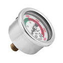 Đồng hồ đo áp lực nước chuyên cho máy rửa xe QD180 chân ngắn