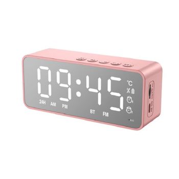 Loa bluetooth Kimiso K11 có đồng hồ led báo thức kiêm đo nhiệt độ