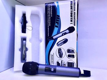 Micro Karaoke Đa Năng BX7 cho xe hơi và các loại loa