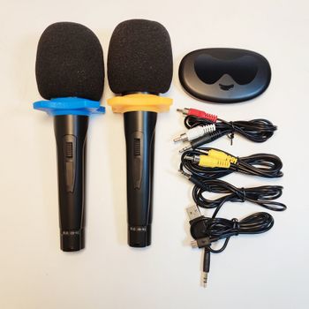 Bộ 2 micro karaoke không dây Professional Wireless - MU 108
