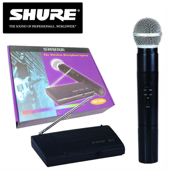 Micro không dây Shure SH200 - Đầm tay âm chắc