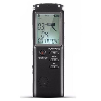 Máy ghi âm chuyên nghiệp T800plus hỗ trợ nghe nhạc MP3 - Bộ nhớ trong 16GB