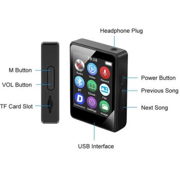Máy nghe nhạc JS-15 Bộ nhớ trong 8G