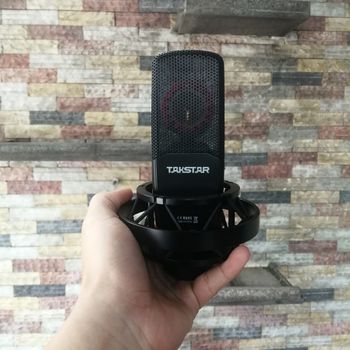 Bộ mic thu âm Tasktar Tak 55 và Mixer M4 plus phiên bản 2022 TẶNG Tai nghe và giá đỡ điện thoại