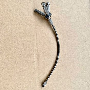 Bộ béc cao áp chia 3 hướng dài 20cm uốn cong theo ý ( thanh nối 20cm  chia 3 hướng  3 béc )