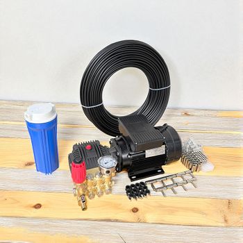 Bộ phun sương cao áp 100 đầu phun dùng bơm YY90-4 công suất 3HP