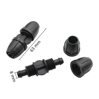 Nối thẳng ống 10 ra 10mm cho hệ thống nhỏ giọt