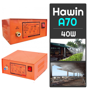 Máy phun sương Hawin A70 chính hãng hỗ trợ từ 5 đến 15 béc