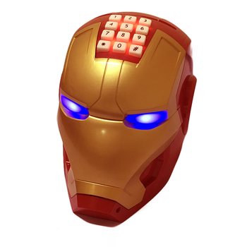 Két Sắt Mini Thông Minh Hình Iron Man Mechanic - Hộp đựng tiền tự động