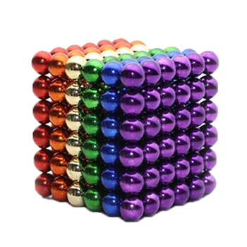 Trò chơi Bi Nam Châm 5mm Sắc Màu 216 Viên Bucky Balls Rainbow