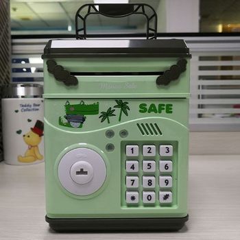 Két sắt mini hộp đựng tiền đồ chơi cho bé SAFE