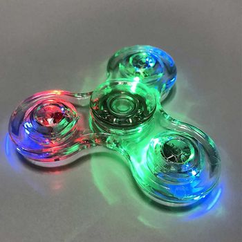 Con quay spinner led trong suốt
