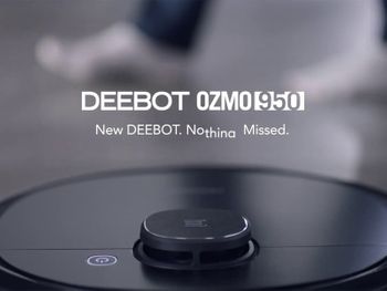 Robot hút bụi lau nhà Ecovacs Deebot OZMO 950 Bản Quốc Tế