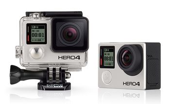 Camera chống nước đi phượt GoPro Hero4 silver 