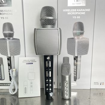 Mic hát karaoke YS-98 mẫu mới 2022