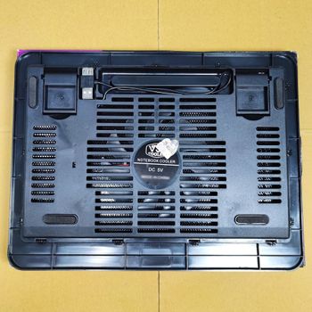 Đế tản nhiệt cho Laptop Cooler N19 - Một quạt lớn có kết nối USB