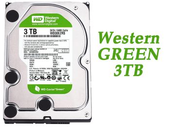 HDD Western 3TB Green