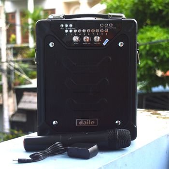Loa xách tay karaoke Daile S11 - Tặng Micro không dây