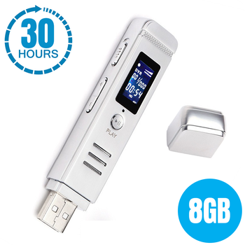 Máy ghi âm GH 807 8GB ( Cổng USB lấy file trực tiếp )