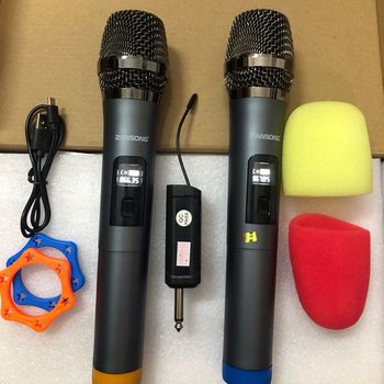 Bộ 2 micro Karaoke không dây ZANSONG V19