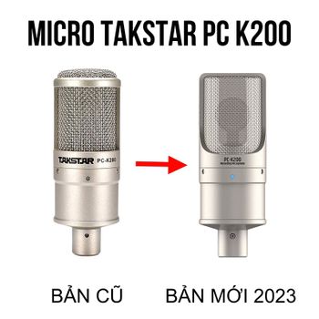 Micro chuyên nghiệp Takstar PC K200 chính hãng