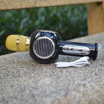 Micro Bluetooth Karaoke M8 - Tích hợp đèn Led Vũ Trường
