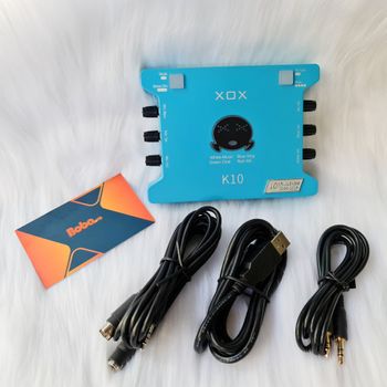 Sound Card âm thanh giá rẻ  XOX K10 - Phiên bản quốc tế Version English
