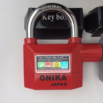 Ổ khóa báo động Onika chính hãng - Chống cắt 70mm