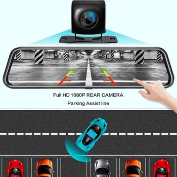 Camera hành trình gương ô tô K888 tiếng Việt dễ sử dụng