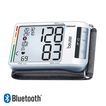 Máy đo huyết áp cổ tay Beurer BC85 cảm ứng công nghệ Bluetooth mới nhất hiện nay