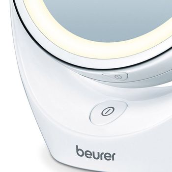 Gương trang điểm 2 mặt led Beurer BS49 - Zoom 5 lần
