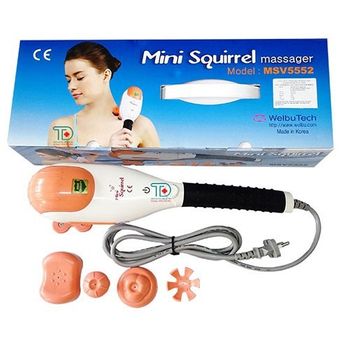 Máy massage toàn thân cầm tay Mini Squirrel 5 đầu