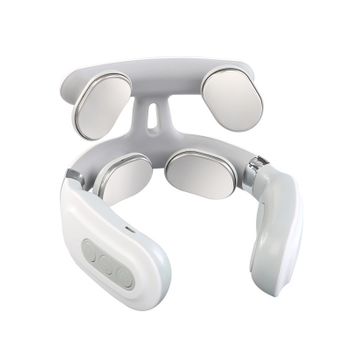 Máy Massage Đốt Sống Cổ 4D với 4 Đầu Massage 12 Mức Điều Chỉnh