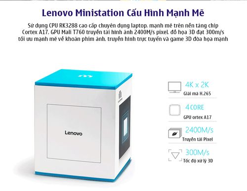 Lenovo Ministation VXC10 - Gaming Station (Tặng chuột bay KM800)
