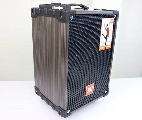 Loa vali kéo di động JBZ NE108 2.5 tấc tặng mic không dây