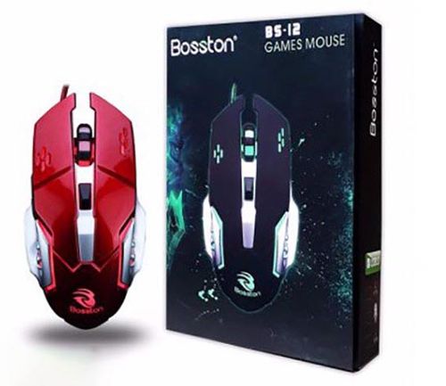 Chuột Bosston BS-12 LED Chuyên Game - DPI 3600