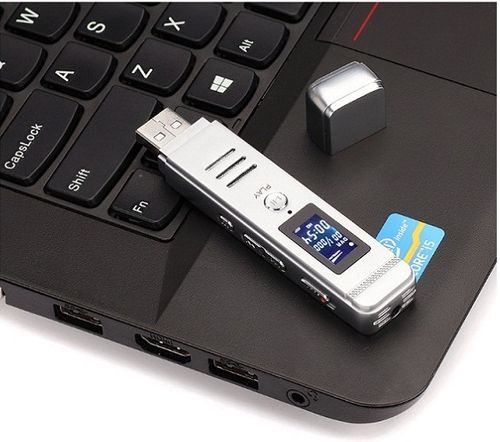 Máy ghi âm GH 807 8GB ( Cổng USB lấy file trực tiếp )