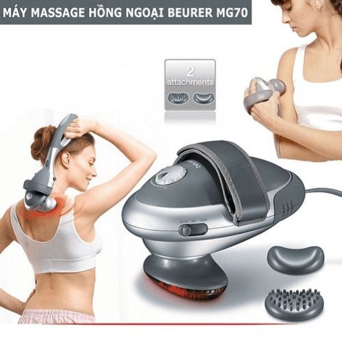 Máy massage cầm tay có đèn hồng ngoại Beurer MG70