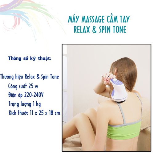 Máy massage cầm tay Relax Spin Tone A781 5 đầu
